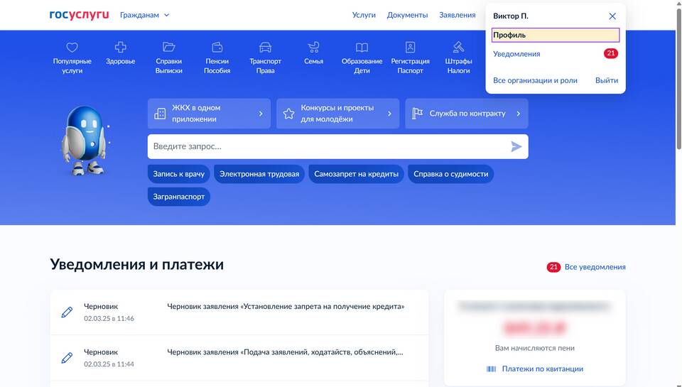 Как проверить банковские счета через Госуслуги