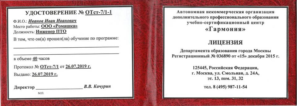 Названия должностей сотрудников на автозаправочных станциях