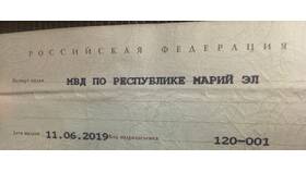 Что такое подразделение паспорта в Благо