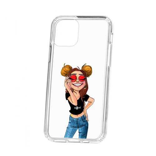 Чехол Apple iPhone 11 Pro Kruche Print Smiling в Благо