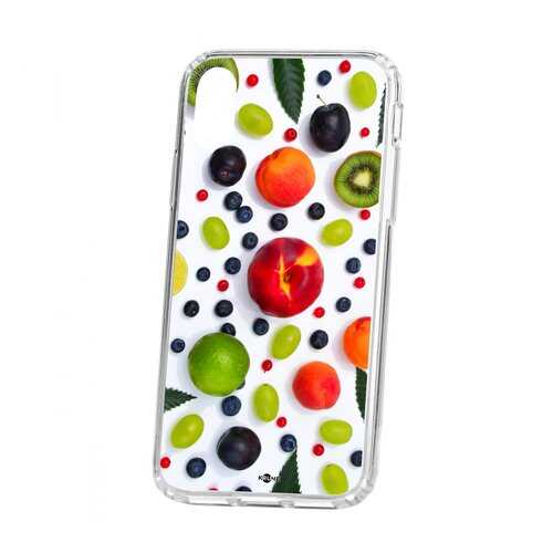 Чехол Apple iPhone X Kruche Print Fruits в Благо