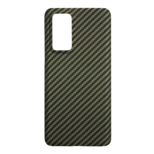 Чехол Barn&Hollis Carbon для Huawei P40 Matte Green в Благо