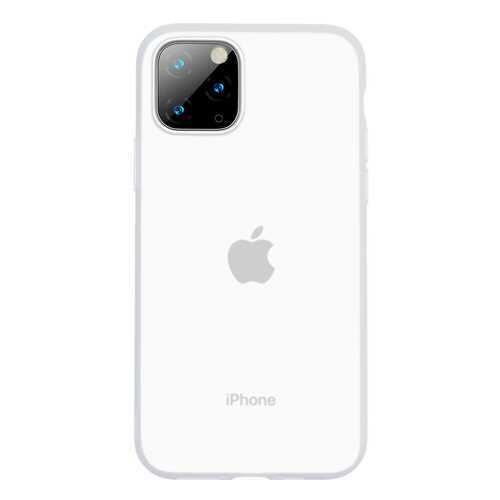 Чехол Baseus Jelly Liquid Silica Gel для iPhone 11 Pro Max Transparent White в Благо