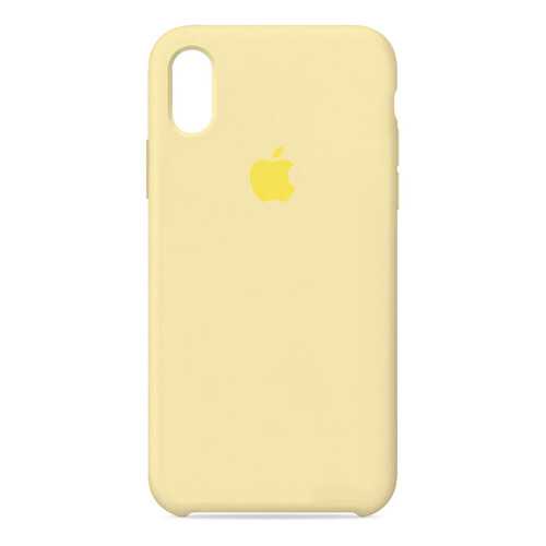 Чехол Case-House для iPhone X/XS, Лимонный крем в Благо