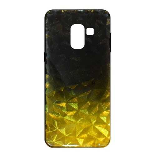 Чехол Crystal Krutoff для Samsung Galaxy A8 (SM-A530) Yellow/Black в Благо