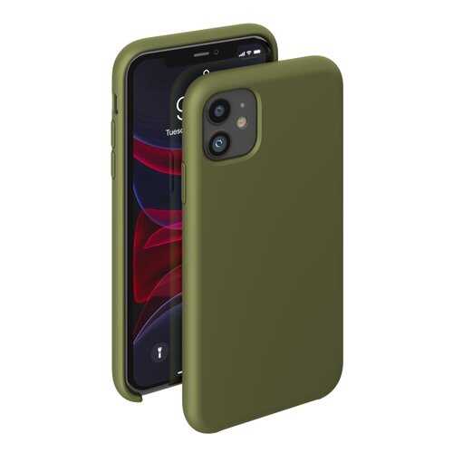 Чехол Deppa Liquid Silicone Case для Apple iPhone 11 Olive в Благо