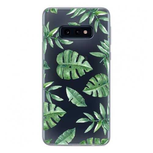 Чехол Epik PrintCase для Samsung Galaxy S10e (Пальмовые листья) в Благо