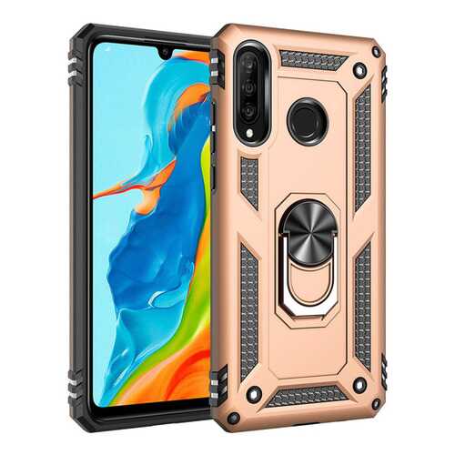 Чехол Epik Serge Ring для Huawei P30 lite / Nova 4E Gold в Благо