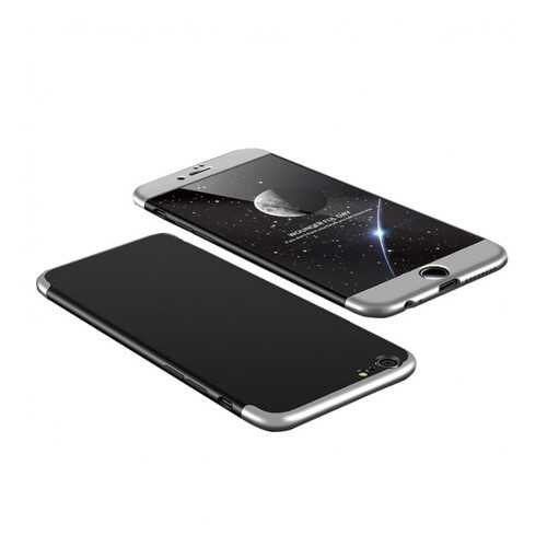 Чехол GKK LikGus для Apple iPhone 6/6s (4.7) Black/Silver в Благо