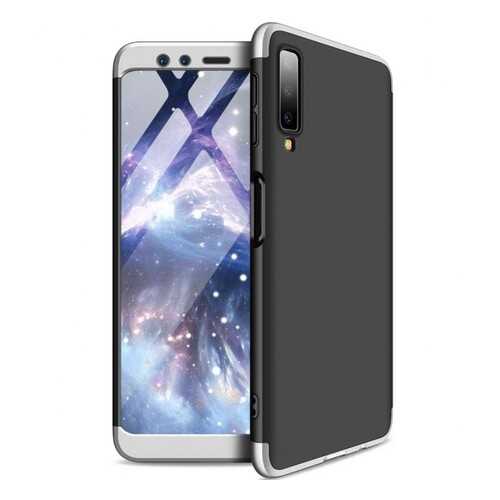 Чехол GKK LikGus для Samsung Galaxy A9 (2018) Black/Silver в Благо