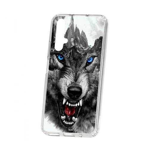 Чехол Huawei Honor 20 Kruche Print Волк в Благо