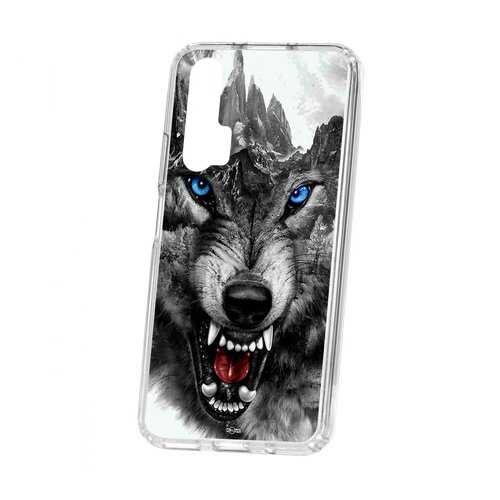 Чехол Huawei Honor 20 Pro Kruche Print Волк в Благо
