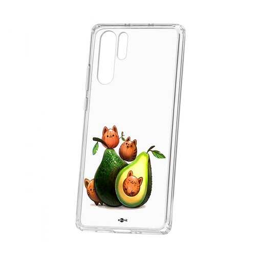 Чехол Huawei P30 Pro Kruche Print Авокотики в Благо