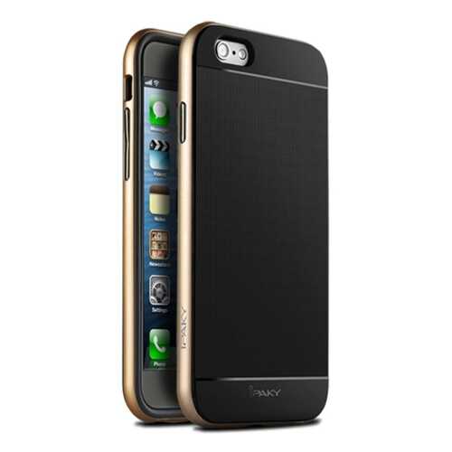 Чехол iPaky +PC для Apple iPhone 6/6s (4.7) Black/Gold в Благо