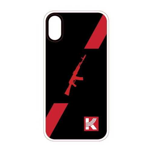 Чехол КАЛАШНИКОВ для Apple iPhone X/iPhone XS Black/Red в Благо