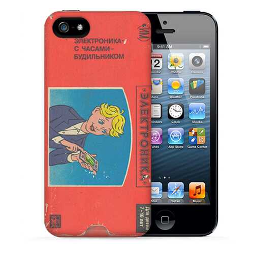 Чехол KAWAI для iPhone 5/5s Electronica в Благо