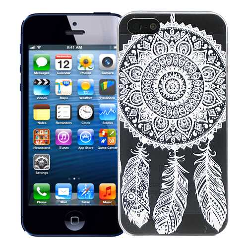 Чехол KAWAI для iPhone 5/5s Мехенди Ловец снов в Благо