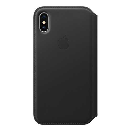 Чехол-книжка Apple Leather Folio Cosmos Black для iPhone X в Благо