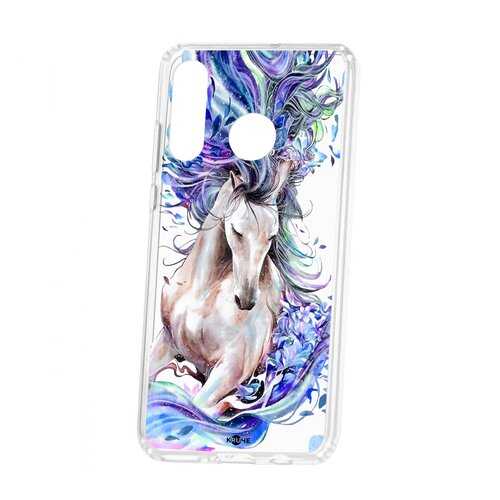 Чехол Kruche для Huawei P30 Lite Print Грация в Благо