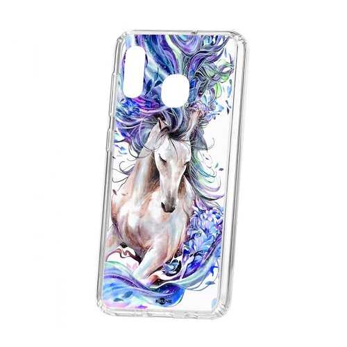 Чехол Kruche для Samsung Galaxy A20 2019 Print Грация в Благо