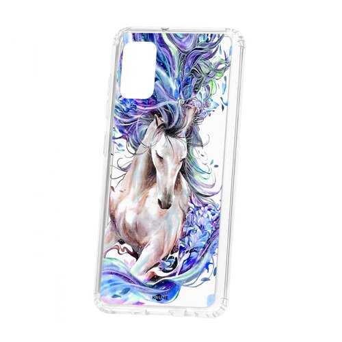 Чехол Kruche для Samsung Galaxy A41 2019 Print Грация в Благо