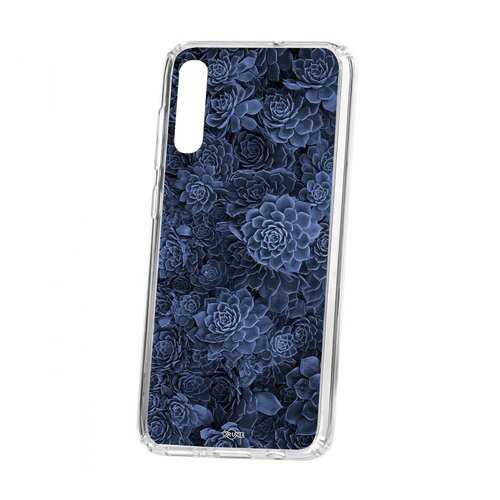 Чехол Kruche для Samsung Galaxy A70 2019 Print Каменная роза в Благо