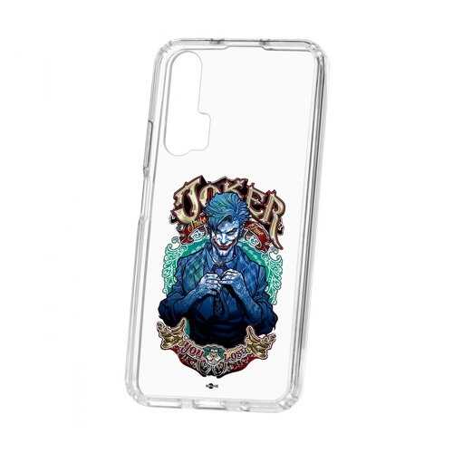 Чехол Kruche Huawei Honor 20 Pro Print Джокер в Благо