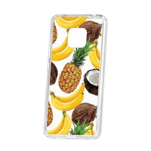 Чехол Kruche Huawei Mate 20 Pro Print Тропический микс в Благо
