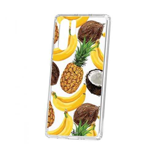 Чехол Kruche Huawei P30 Pro Print Тропический микс в Благо