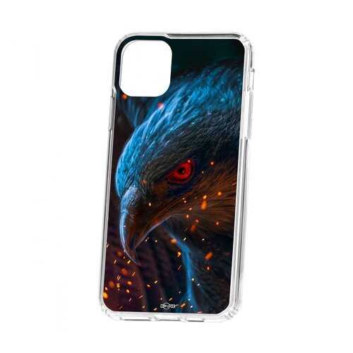 Чехол Kruche iP 11 Pro Max Print Орел в Благо