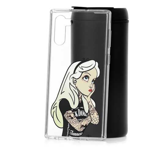 Чехол Kruche Print для Samsung Galaxy Note 10 Tattoo Girl в Благо