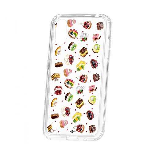 Чехол Kruche Samsung Galaxy A01/A015 Print Cake в Благо