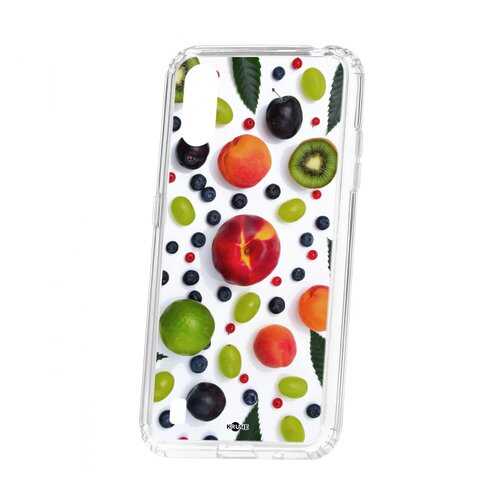 Чехол Kruche Samsung Galaxy A01/A015 Print Fruits в Благо
