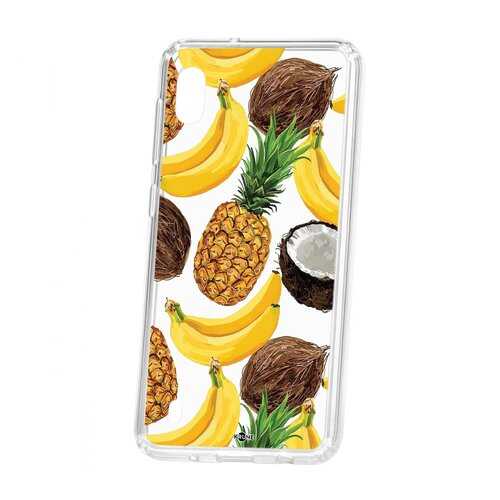 Чехол Kruche Samsung Galaxy A10 2019 Print Тропический микс в Благо