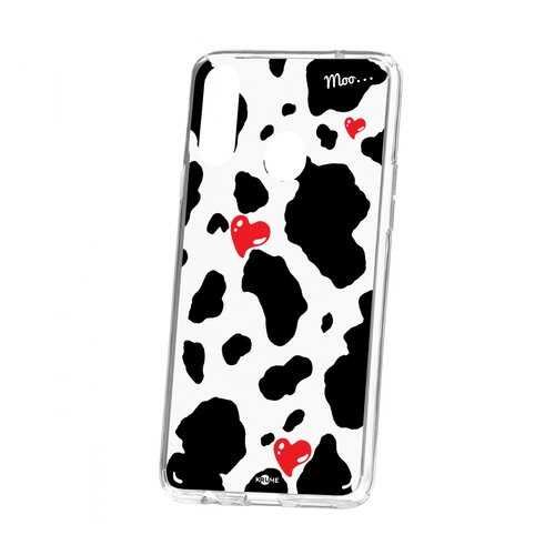 Чехол Kruche Samsung Galaxy A20S Print Корова в Благо