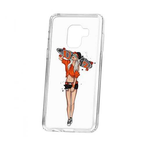 Чехол Kruche Samsung Galaxy A8 2018 (A530) Print Лонгборд в Благо