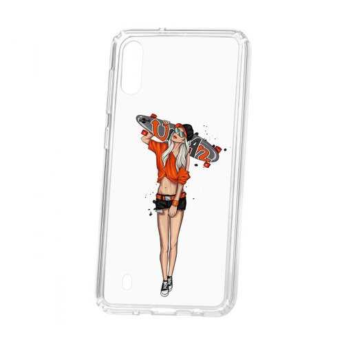 Чехол Kruche Samsung Galaxy M10 Print Лонгборд в Благо