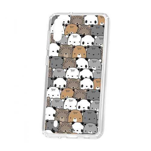 Чехол Kruche Samsung Galaxy M10 Print Медвежата в Благо