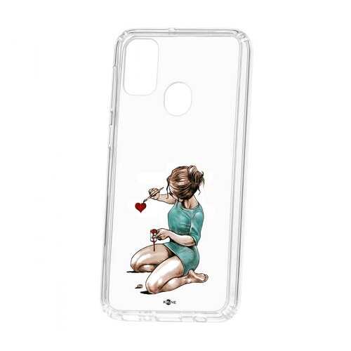 Чехол Kruche Samsung Galaxy M30S Print Рисуя любовь в Благо