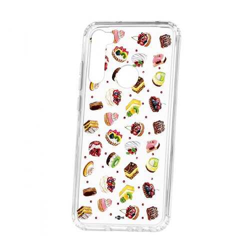 Чехол Kruche Xiaomi Redmi Note 8T Print Cake в Благо