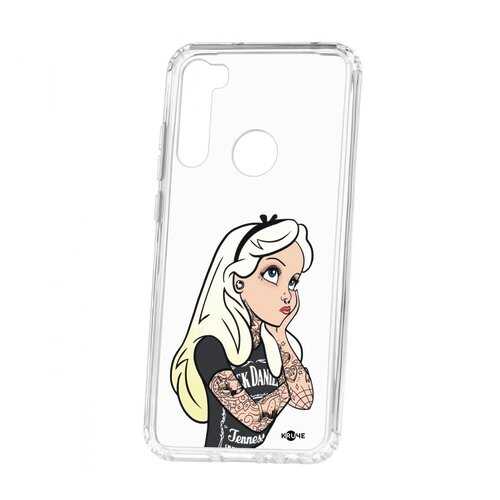 Чехол Kruche Xiaomi Redmi Note 8T Print Tattoo Girl в Благо