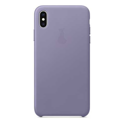 Чехол Leather Case для iPhone X/XS, LCIPXXS-08-LILA в Благо