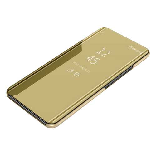 Чехол MyPads для Apple iPhone 7 4.7 Clear View Cover Gold в Благо