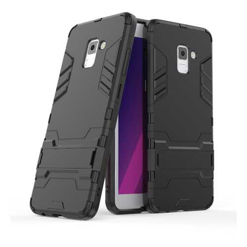 Чехол MyPads для Samsung Galaxy A7 (2018) Black в Благо