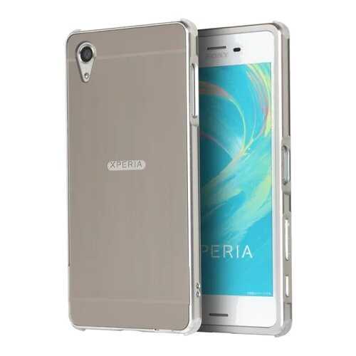 Чехол MyPads для Sony Xperia X Performance Silver в Благо