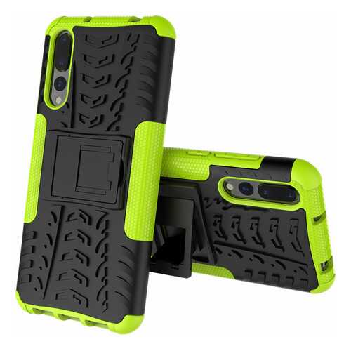 Чехол MyPads для ZTE Blade V7 Lite Black/Green в Благо