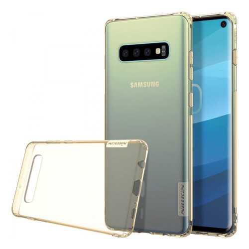 Чехол Nillkin Nature Series для Samsung Galaxy S10+ Gold в Благо