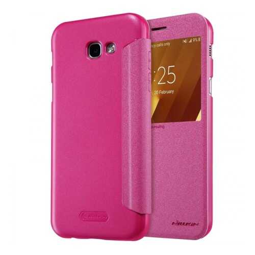 Чехол Nillkin Sparkle Series для Samsung A320 Galaxy A3 (2017) (Розовый) в Благо