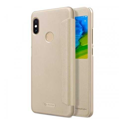 Чехол Nillkin Sparkle Series для Xiaomi Redmi Note 5 Pro / Note 5 (DC) Gold в Благо