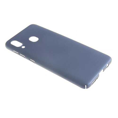 Чехол PC с Soft Touch для Samsung Galaxy A30 Blue в Благо